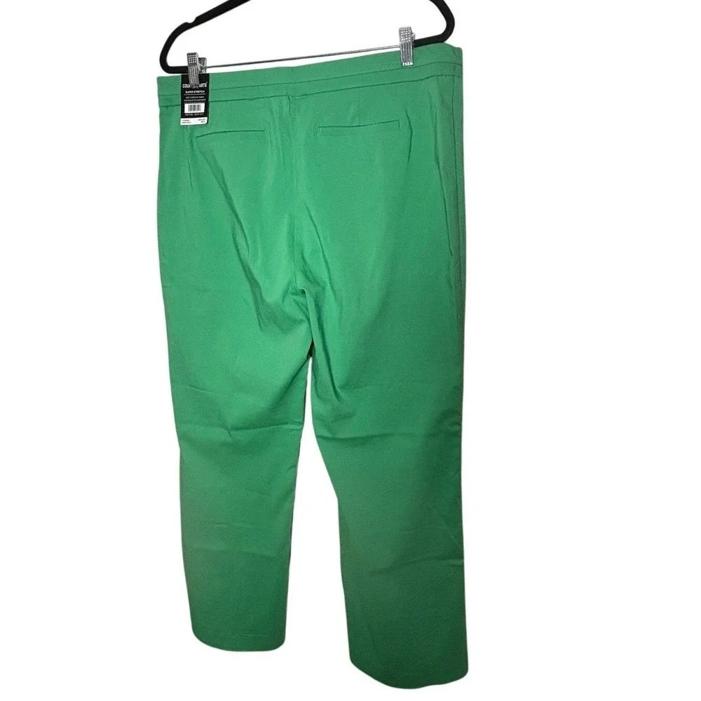 Counterparts Green Jazz‎ Super Stretch Mid Rise Boot Cut Pants Size XL NWT